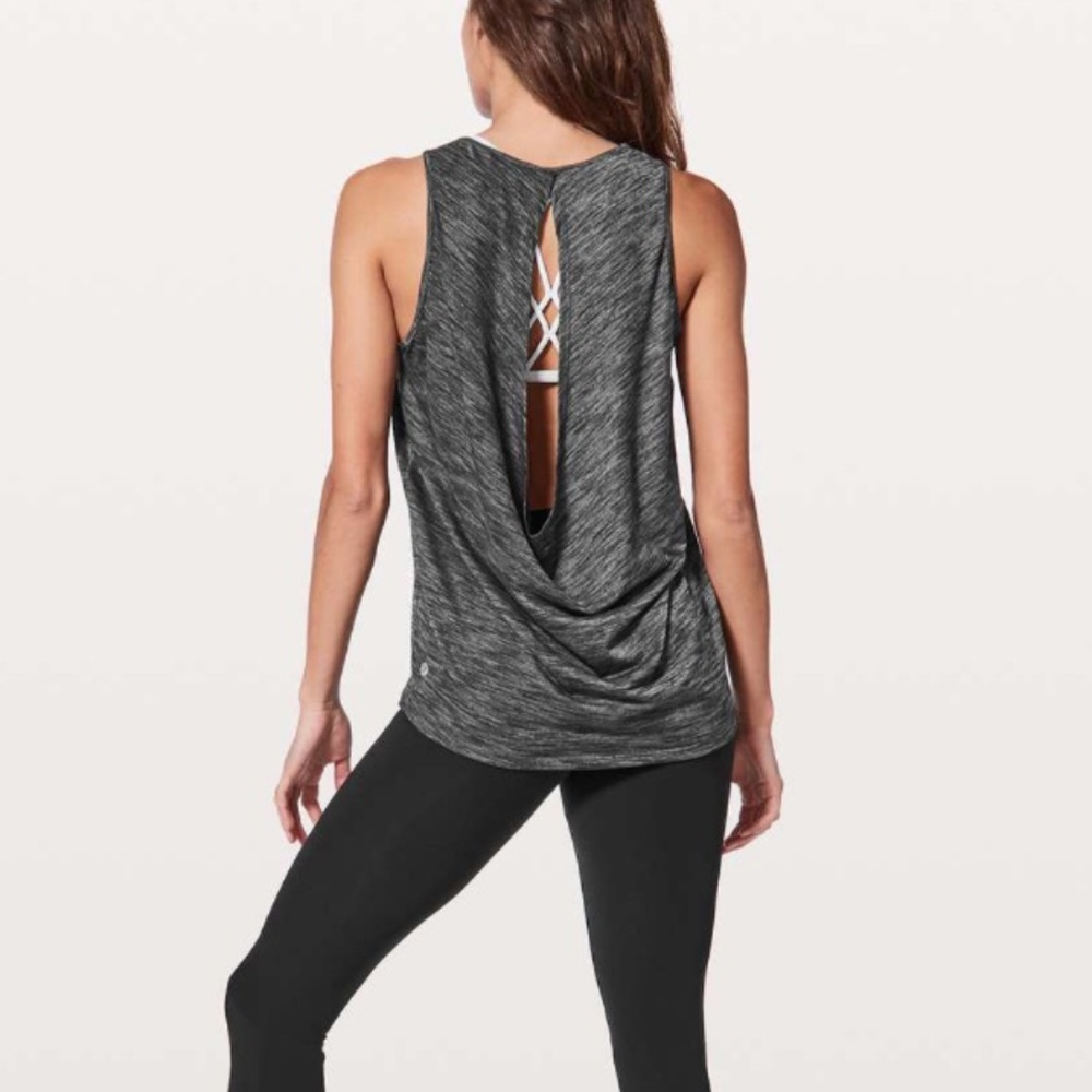 Lululemon Low Key Silverescent Tank Top